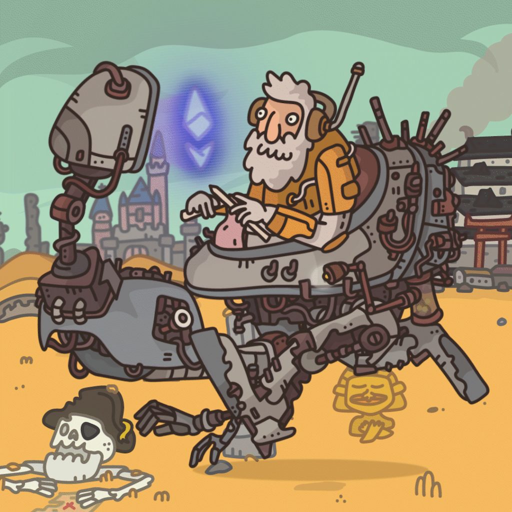 Ye Olde Crypto Hunter : NFT Art - KAMO GALLERY